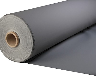 Waterdichte stretch stof Premium, polyester, 210 cm, grijs